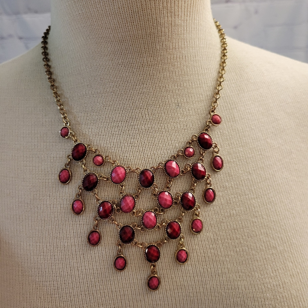 Statement Necklace Bib Necklace - image 1